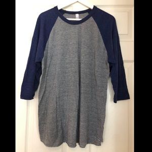 American Apparel Raglan Long Sleeve Shirt